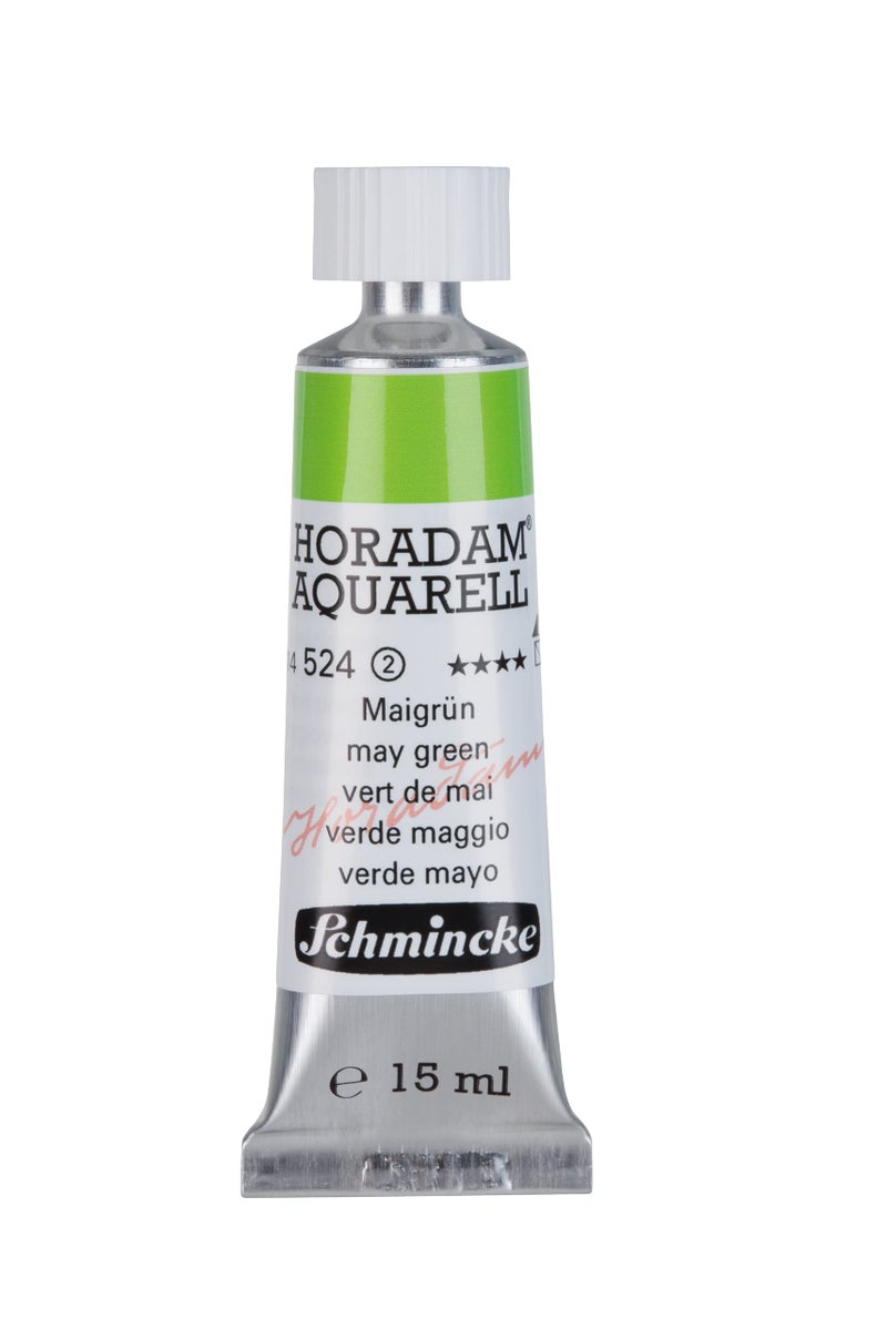Schmincke  HORADAM AQUARELL  finest artists watercolours May green  15 ml