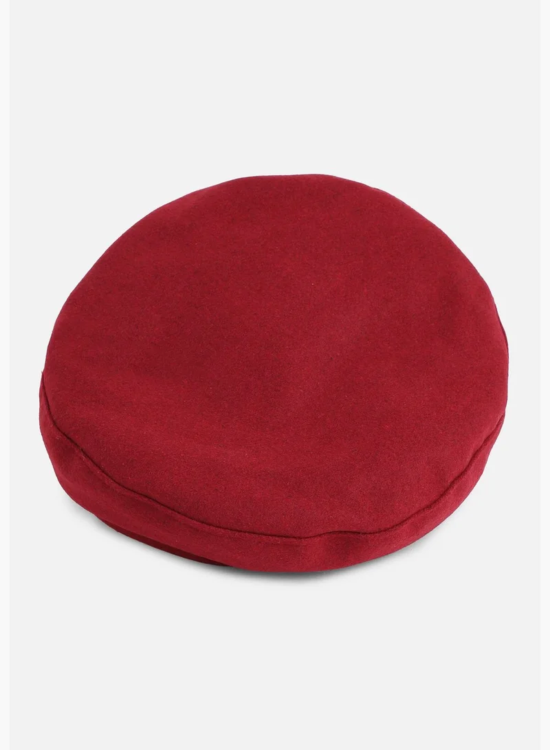 French Accent Casual Solid Polyester Sun Visor Cap For Men