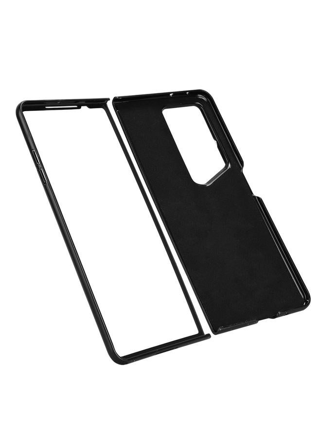 اس-توب جراب لهاتف Honor Magic V2 RSR Porsche Design بنقشة الليتشي وفتحات للبطاقات وغطاء خلفي للهاتف - Image 3