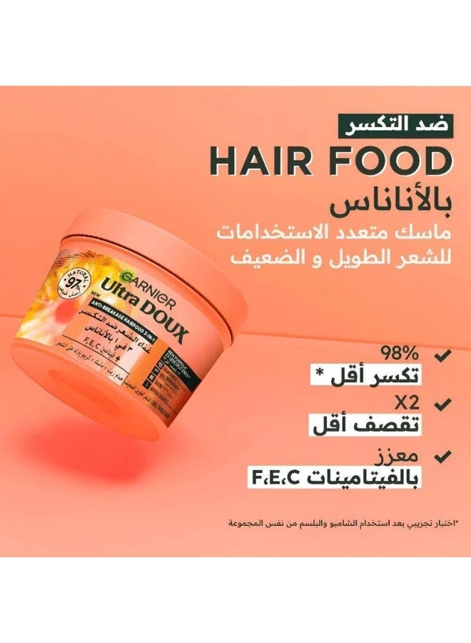 Garnier bath for hair cream with pineapples 390ml - Image 5