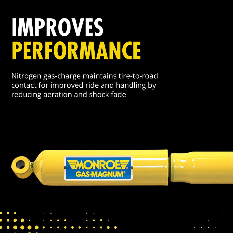 Monroe Gas-Magnum 34525 Suspension Shock Absorber for Ford F-250 Super Duty - Image 4