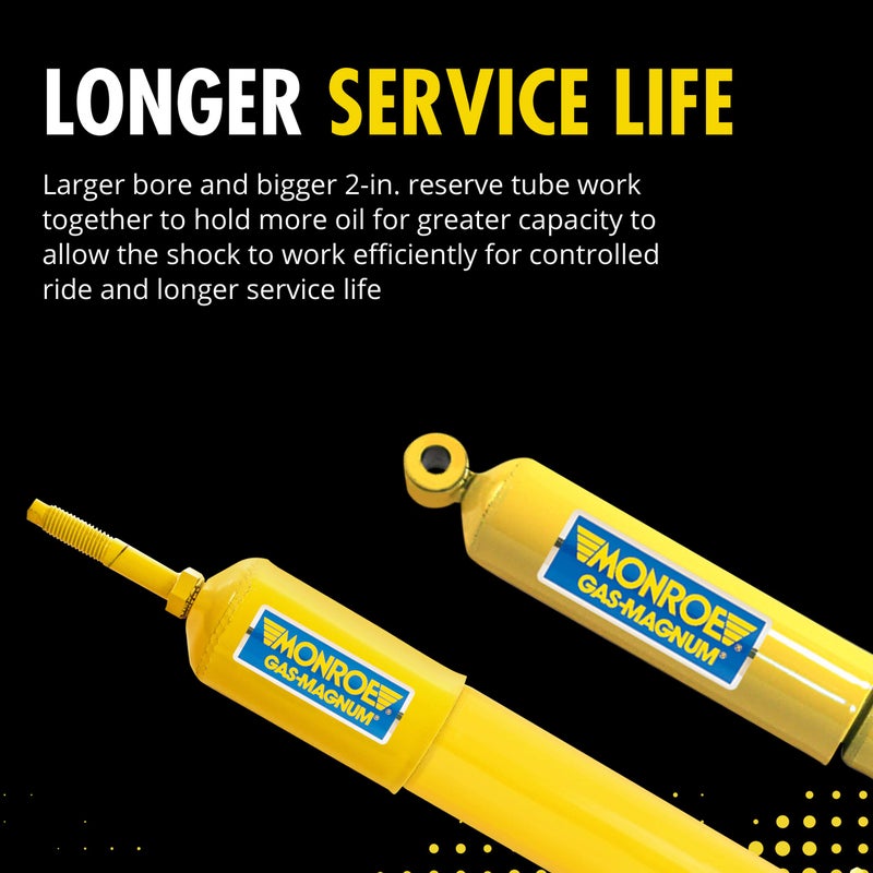 Monroe Gas-Magnum 34525 Suspension Shock Absorber for Ford F-250 Super Duty - Image 5
