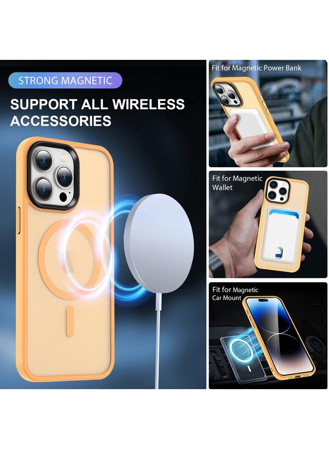 Zaboon Case For iPhone 13 Pro MagSafe Magnetic Skin Feel Frosted Phone Case - Image 4