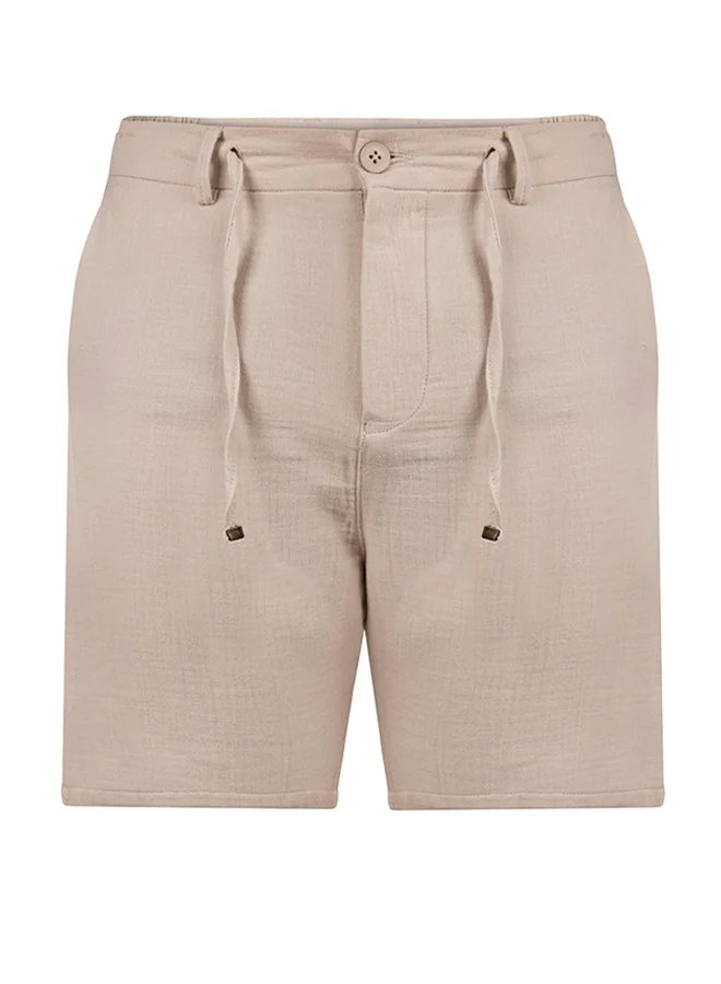 JIMMY SANDERS 100% Cotton Jogger Short
