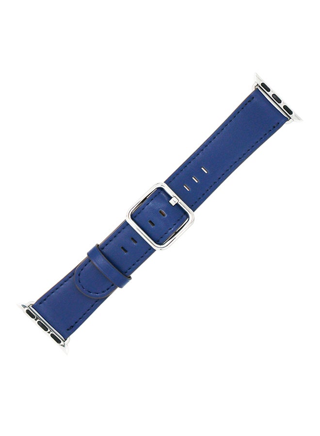 ISank Replacement Strap For Apple Watch Series 3/2/1 Dark Blue - Image 2