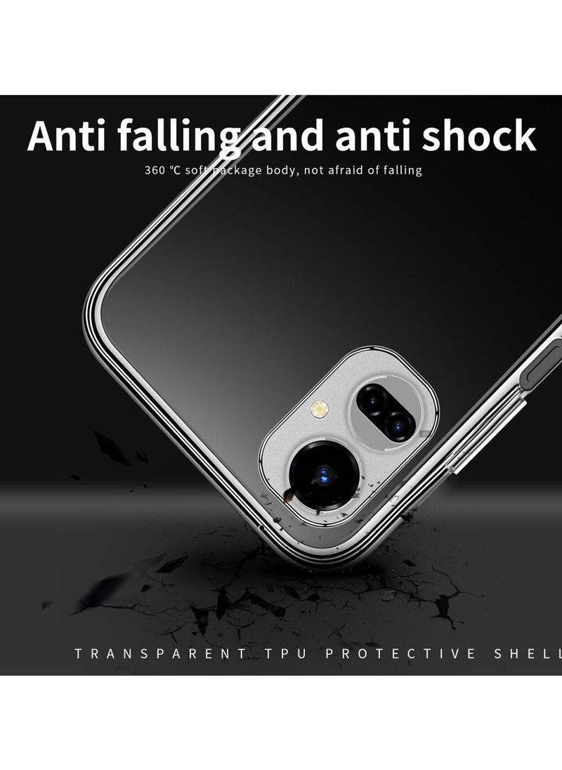 إيه إم إس - جراب خلفي شفاف ومرن ومرن للغاية من مادة TPU لهاتف Tecno Camon 19/19 Pro - Image 1