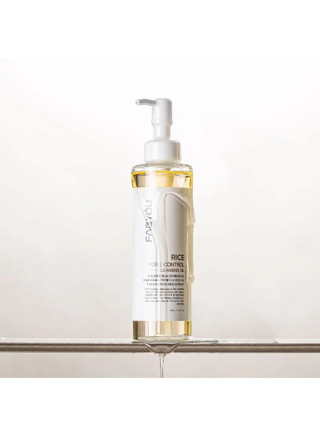 فابيو زيت تنظيف مسام الأرز - 200 مل - أصلي - كوريا الجنوبية - Image 2
