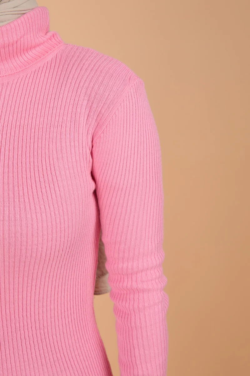 Tofisa 23638-PINK Knitwear Dress