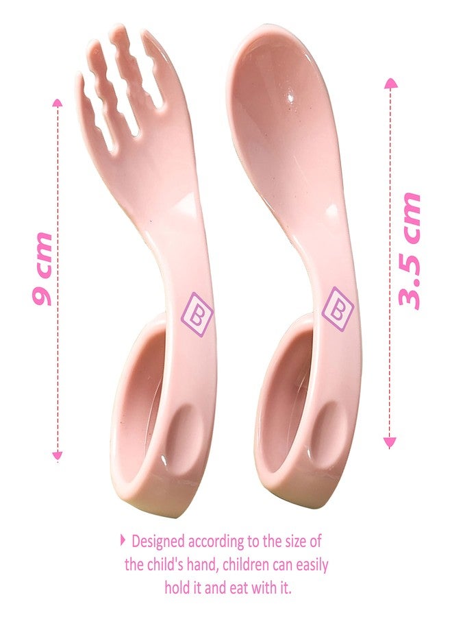 بيمبيكا مجموعة ملعقة وملعق تقطيع الفاكهة للأطفال من بيمبيكا، ملعقة مثالية خالية من مادة BPA لفطام الأطفال، ملعقة تغذية ذاتية للأطفال، ملعقة تقطيع الفاكهة للأطفال، حل لتدريب الأطفال على تناول الطعام - (BE2295) - Image 3