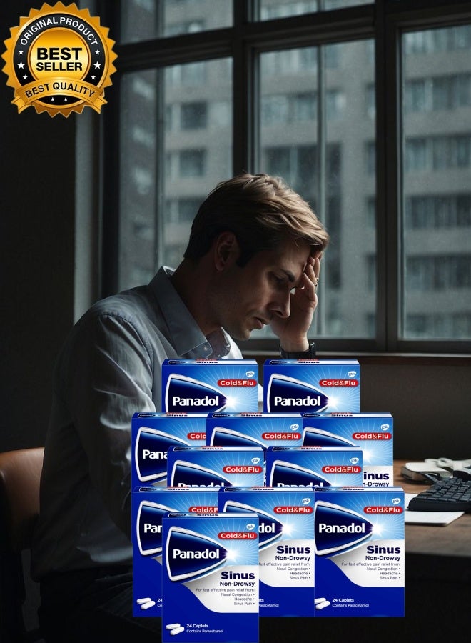 Panadol 11 Pieces Panadol Cold & Flu Sinus 24 Caplets - Image 1