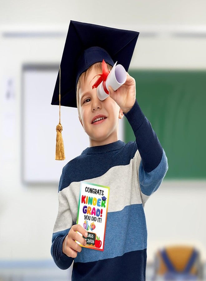 JUESMOS Class of 2026 Kindergarten Graduation Gift Card for Kids - Kindergarten Greeting Card with Envelope - Preschool Prek Graduation Gifts for Kids Girls Boys - Image 2