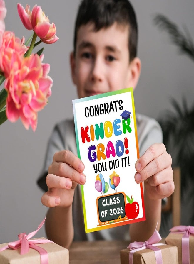 JUESMOS Class of 2026 Kindergarten Graduation Gift Card for Kids - Kindergarten Greeting Card with Envelope - Preschool Prek Graduation Gifts for Kids Girls Boys - Image 5
