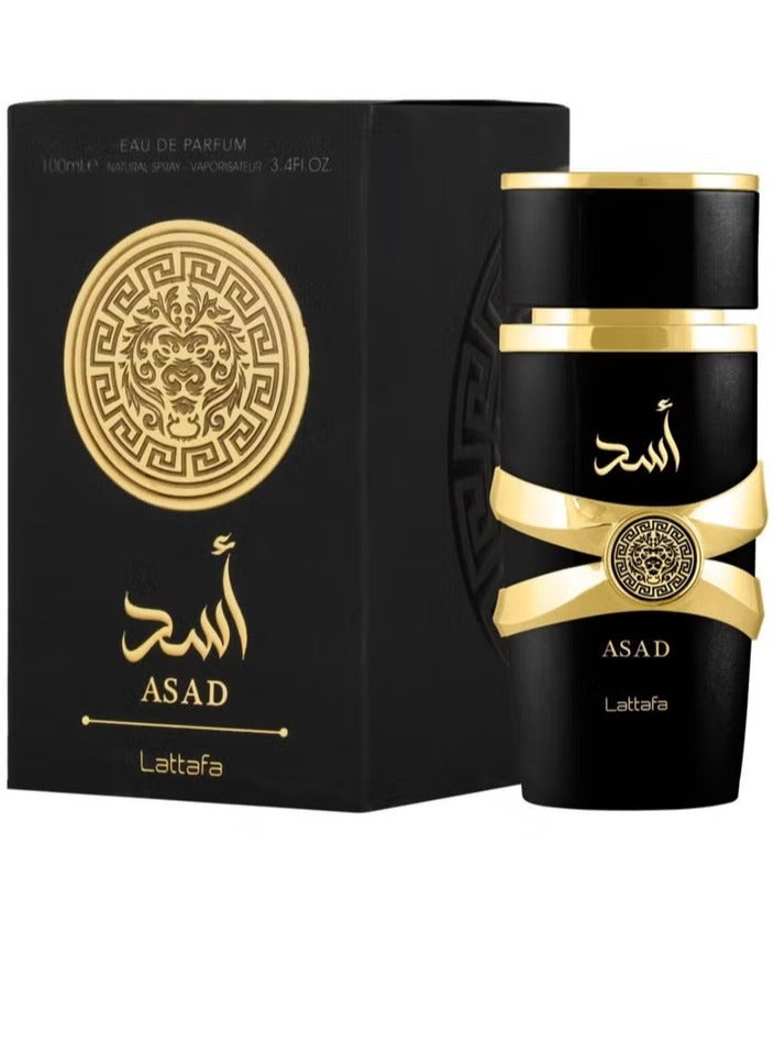 لطافة عطر اسد لطافه إيو دي بيرفيوم للرجال - 100 مل - Image 1