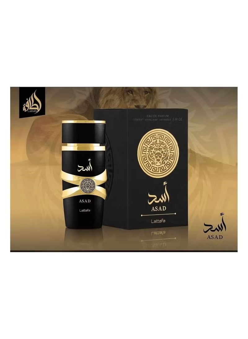 لطافة عطر اسد لطافه إيو دي بيرفيوم للرجال - 100 مل - Image 3