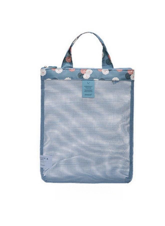 Swimming Beach Bag, Swimwear Mesh Storage Bag, Mesh Storage Bag, Toiletry Bag, Sports Handbag 28*23*5.5 - Image 1