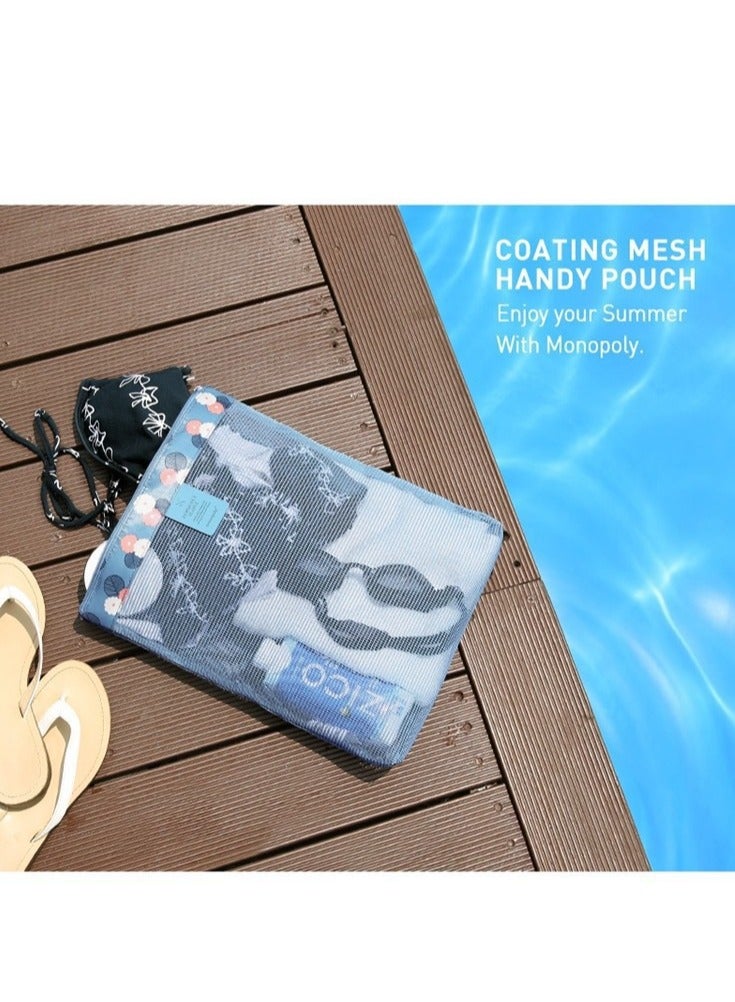 Swimming Beach Bag, Swimwear Mesh Storage Bag, Mesh Storage Bag, Toiletry Bag, Sports Handbag 28*23*5.5 - Image 2