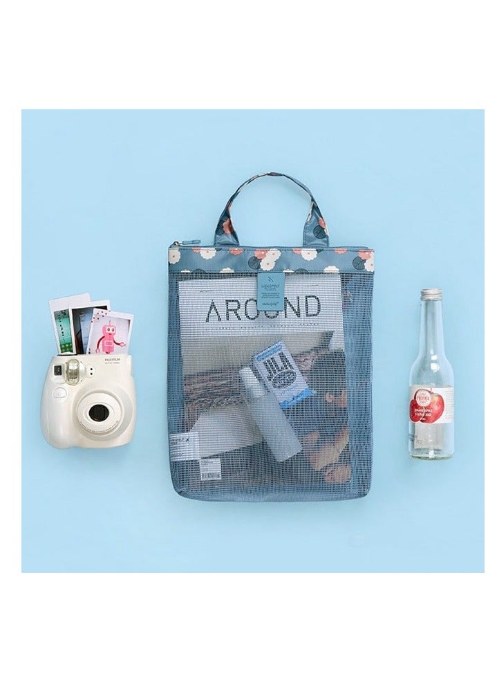 Swimming Beach Bag, Swimwear Mesh Storage Bag, Mesh Storage Bag, Toiletry Bag, Sports Handbag 28*23*5.5 - Image 4