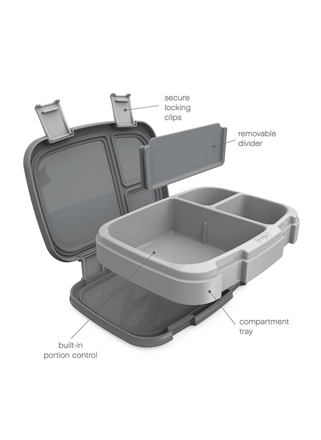 Bentgo Fresh Lunchbox - Grey  - Image 2