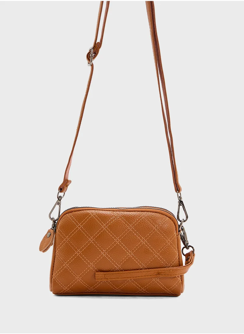 ELLA Quilted Classic Crossbody