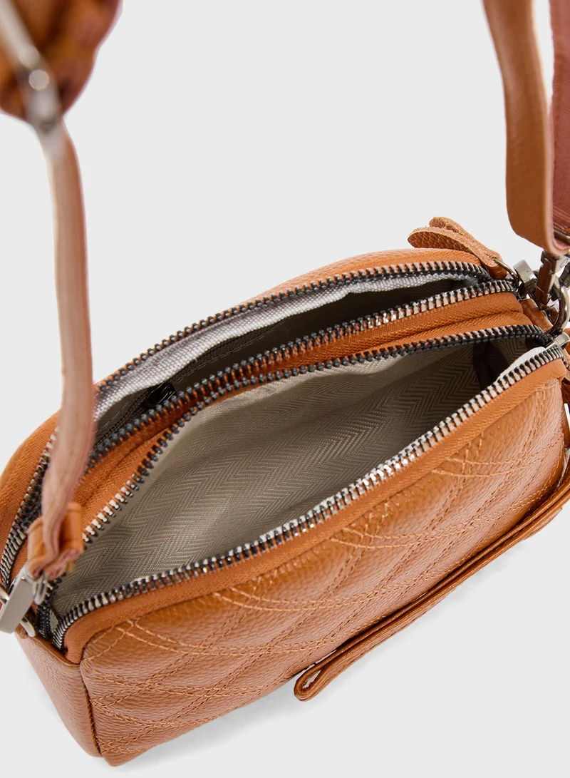 ELLA Quilted Classic Crossbody