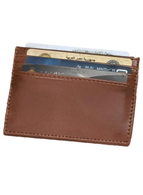 Leather front and back cases card holder wallet