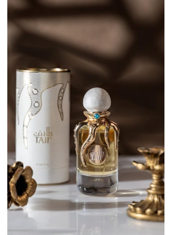 ريفس عطر ريفز طائف أو دو بارفان | عطر زهري حمضي يدوم طويلاً مع ورد الطائف والليمون والمسك | عطر عربي للجنسين | 100 مل - Image 3