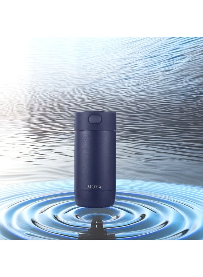 Moya "Ripple" 240ml Travel Coffee Mug Navy - Image 2