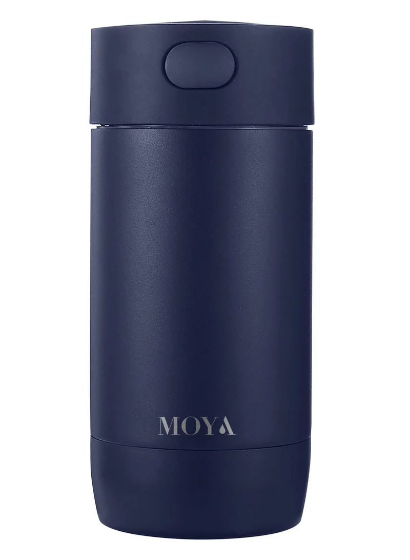 MOYA Moya "Ripple" 240ml Travel Coffee Mug Navy