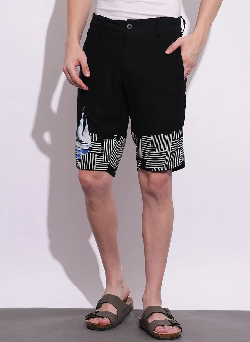 Being Human Men Printed Shorts