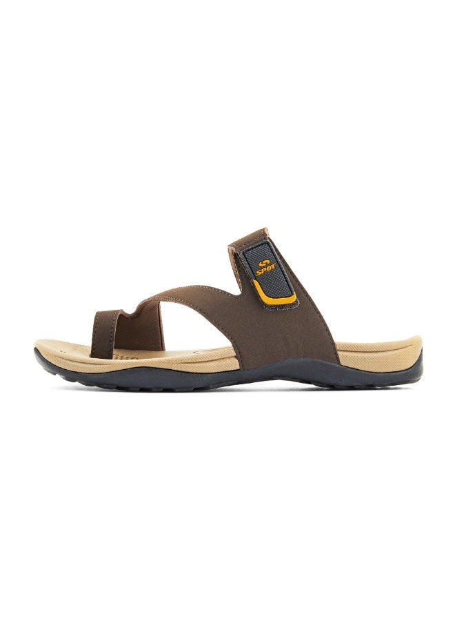 سبوت نعال رجالية أنيقة ومريحة SS-1930 بني جمل - Image 4