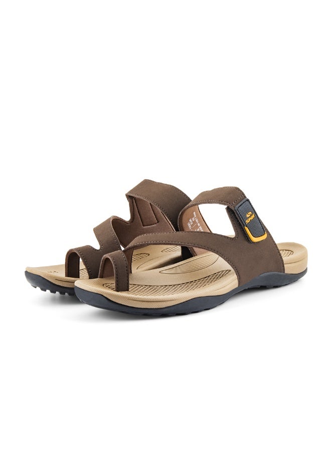 سبوت نعال رجالية أنيقة ومريحة SS-1930 بني جمل - Image 2