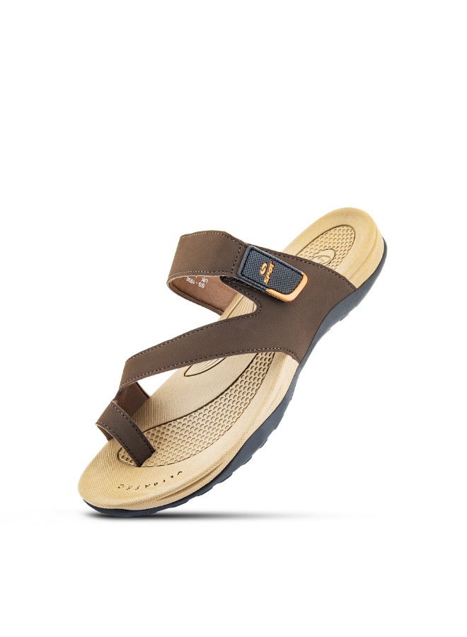 سبوت نعال رجالية أنيقة ومريحة SS-1930 بني جمل - Image 1