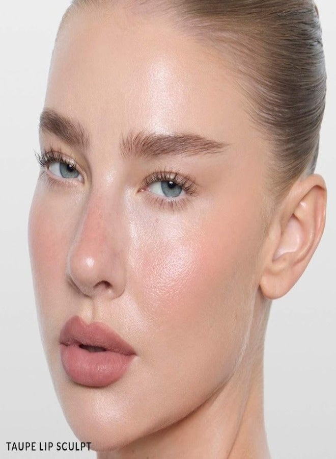 REFY Lip Sculpt Longwear Liner – Taupe (Light Neutral Brown), Precision Long-Wear Lip Liner with Creamy, Smudge-Resistant Formula, 0.01 oz / 0.32 g - Image 2