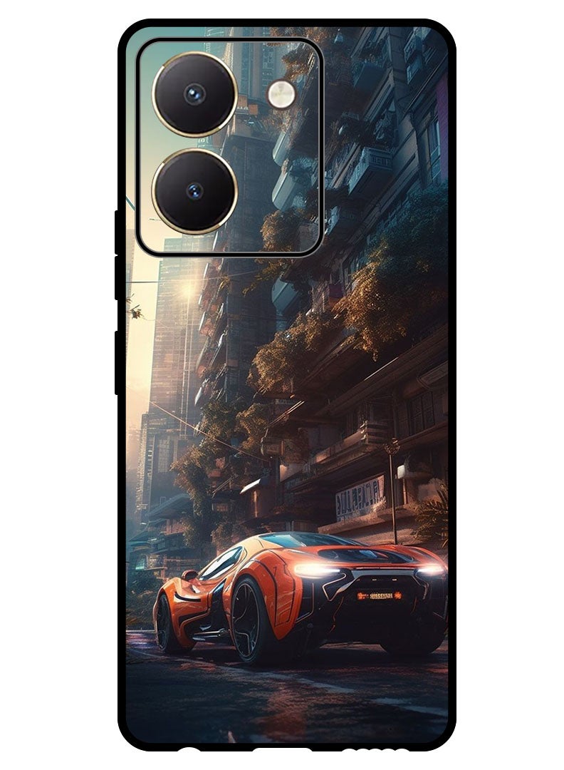 Theodor Protective Case Anti Scratch Shock Proof Bumper Cover For Vivo Y77t Car 1 - Image 1