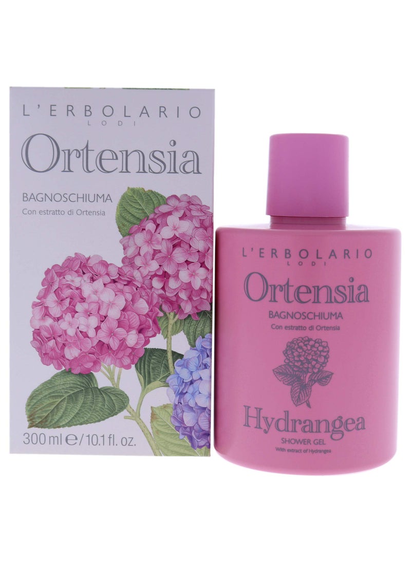 L'Erbolario - L'Erbolario Hydrangea Shower Gel - Floral, Powdery Scent - Offers Good Protective Action For The Skin - Gently Cleansing While Moisturizing - Suitable For Sensitive Skin - Paraben Free - 10.1 Oz - Image 1