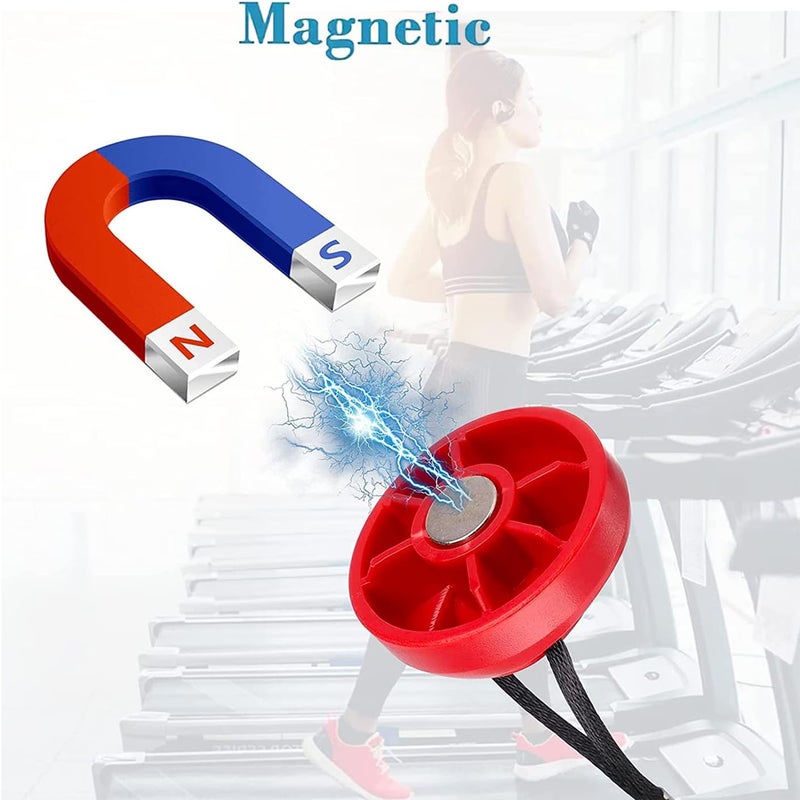 Thlevel Treadmill Universal Magnet Safety Key Compatible with Most of NordicTrack, Proform, Image, Weslo, Reebok, Epic, Golds Gym, Freemotion, and Healthrider Treadmills - Image 3