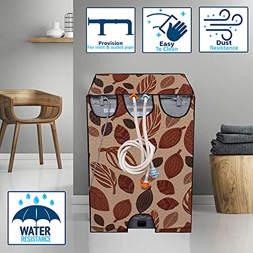 Star Weaves Washing Machine Cover For IFB TL- RDW 6.5 kg Aqua Fully Automatic Top Load 6.5 kg, Waterproof & Dustproo - FABKUM019 - Image 4