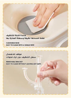 Ominii Baby Bottle Sterilizer & Dryer – 4-in-1 Fully Automatic Steam Sterilizer with Auto Shut-Off, Anti-Dry-Burn, Large Capacity for 6 Bottles, Low Noise 45dB – Perfect for Ramadan Baby Care & Hygiene  - Image 5