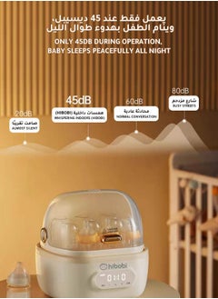 Baby Bottle Sterilizer & Dryer – 4-in-1 Fully Automatic Steam Sterilizer with Auto Shut-Off, Anti-Dry-Burn, Large Capacity for 6 Bottles, Low Noise 45dB – Perfect for Ramadan Baby Care & Hygiene - pzsku/Z920B9958FBB9BDEA17CDZ/45/_/1740032964/4e8813ab-aafe-45cc-8c2c-978e22065d25