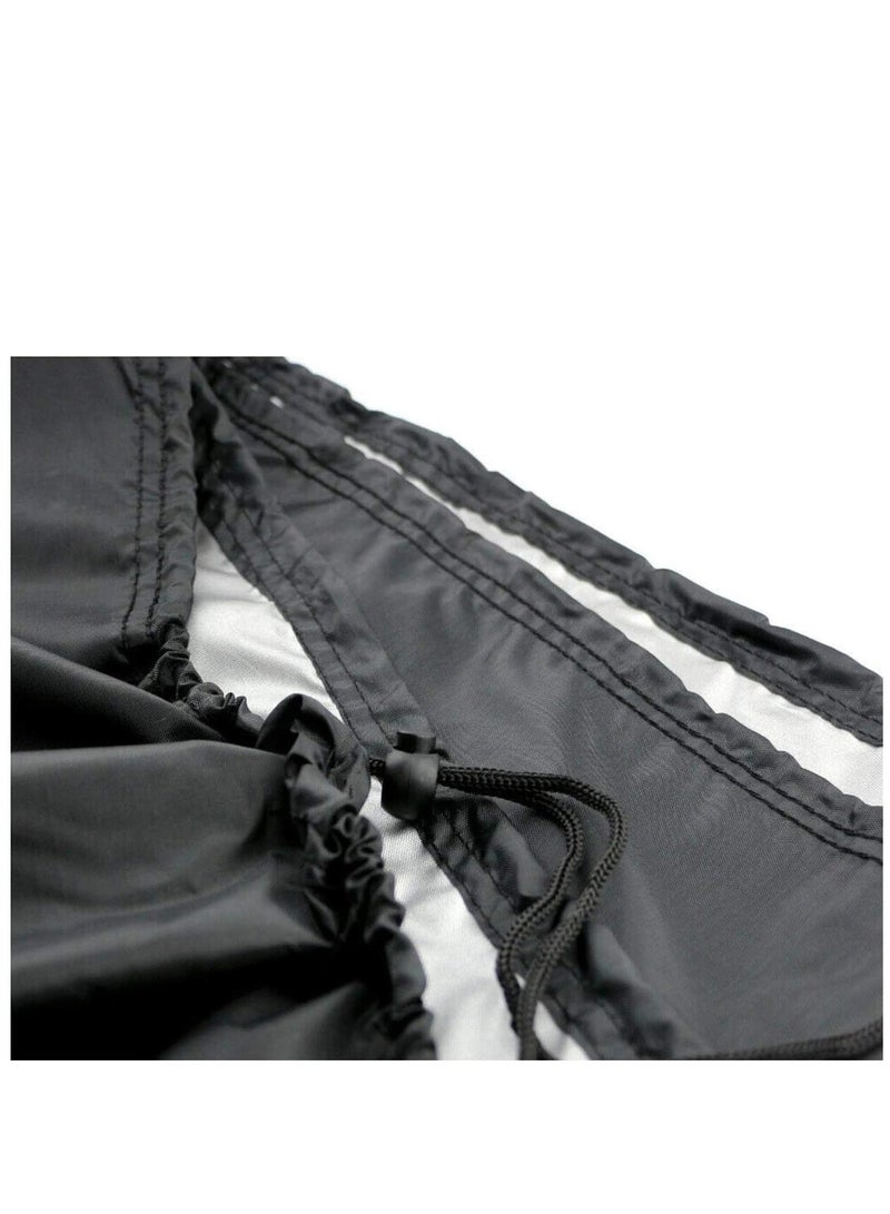 SYOSI Egg Chair Cover, Patio Hanging Chair Cover - Waterproof Outdoor Hanging with Durable Hem Cord, 210D Oxford Wicker Egg Swing Chair Cover Patio Swing Chair Cover 115cm D x 190cm H - Image 2