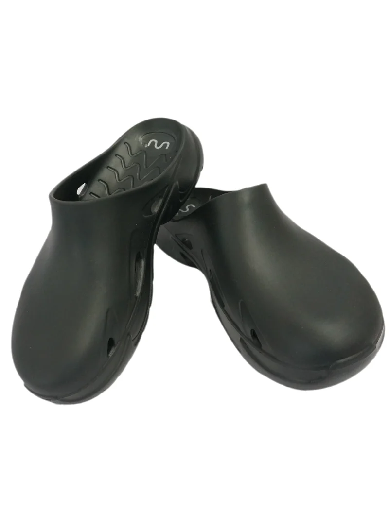 Doubleu Doubleu Roma Urban Mule for Men Comfortable Slipper (Black)