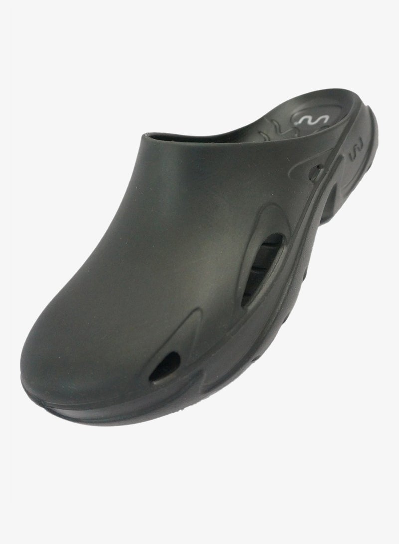 Doubleu Roma Urban Mule for Men Comfortable Slipper (Black) - Image 5