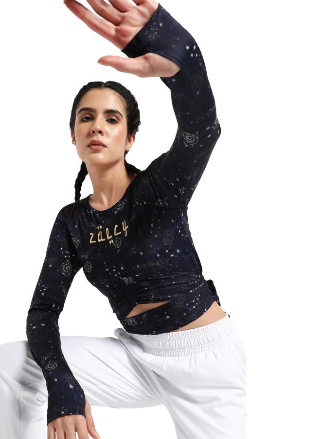 ZAECY Women's Wrap-Around Top - Image 1