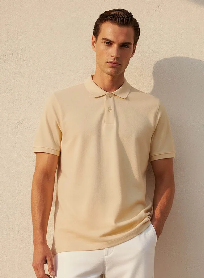 سبلاش فيڤ Men Short Sleeve Polo T-shirt
