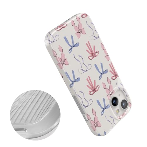 Casely iPhone 15 Case | Coquette Girlie | Pastel Bows | Compatible with MagSafe | Classic Ultra Slim Design - Image 4