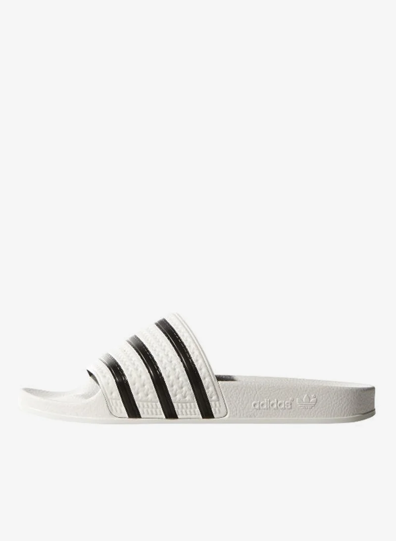 Adidas Originals WHITE/CBLACK/WHITE Adilette Slides  | Best Price UAE
