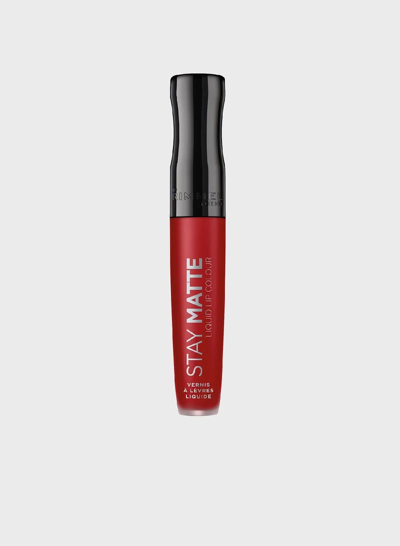 RIMMEL LONDON Rimmel Stay Matte Liquid Lip Colour – 500 – Fire Starter, 5.5ml
