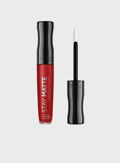 RIMMEL LONDON Rimmel Stay Matte Liquid Lip Colour – 500 – Fire Starter, 5.5ml