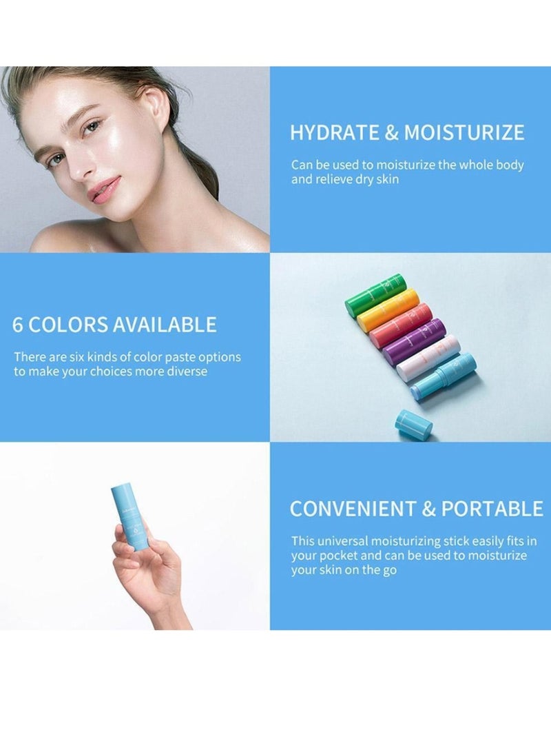 lakerain Moisturizing and Nourishing Cream Stick Multi Balm Facial Moisturizer Stick Balm Under Eye Cream Face Balm Stick for Hydrating and Smoothing Dry Skin Moisturizing Day and Night Stick - Image 3