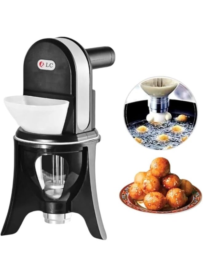 LC DLC Sweet Dumpling & Luqaimat Maker 700ml – Digital Display, Low Power 6W, Easy Operation, Compact Design, Black DLC-38260 - Image 1